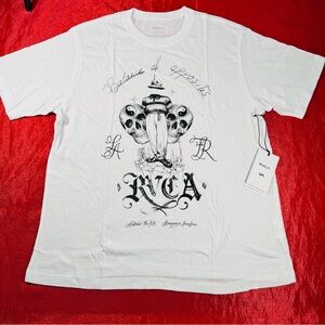 Men’s RVCA Balance Of Opposites Invisible Man Tshirt Size Small NWT